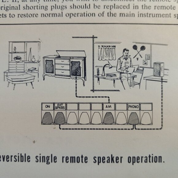 RCA Victor Custom Series Stereo Original Operating Instructions Vintage 60s - Picture 4 of 9